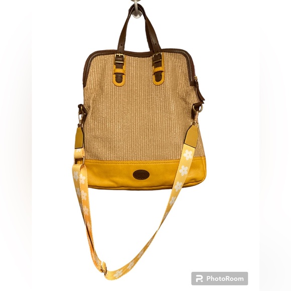 Fossil Crossbody Rattan Bag - Picture 3 of 11
